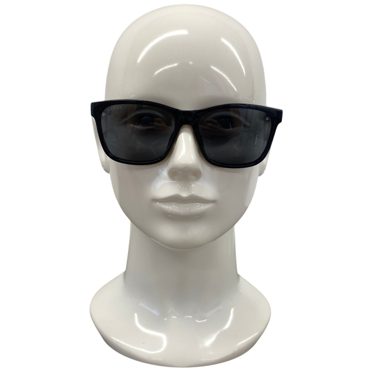 Men's GG0746S Web Square Sunglasses Black - Photo 2