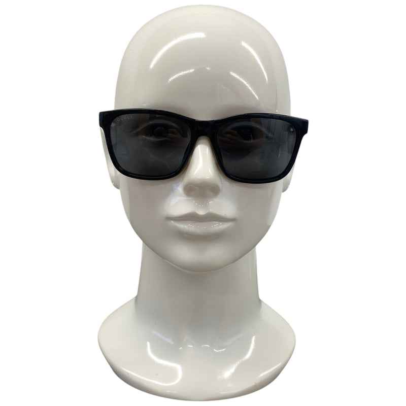 Men's GG0746S Web Square Sunglasses Black