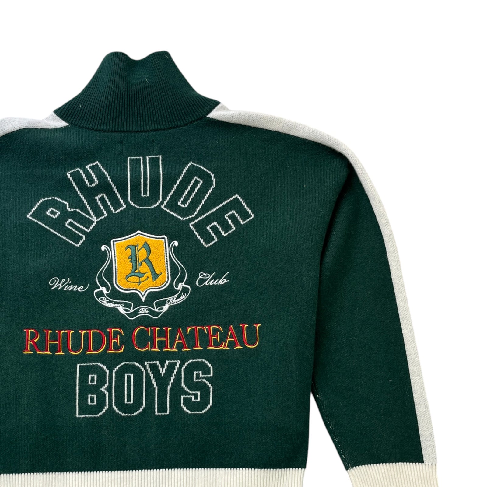 Men's Chateau Boys Jumper Green Size M - Photo 4