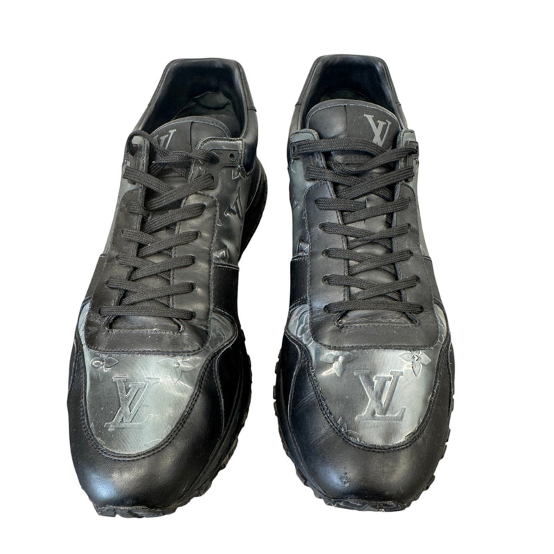 Men's Monogram Run Away Low Trainers Black Size EU 43 / UK 9