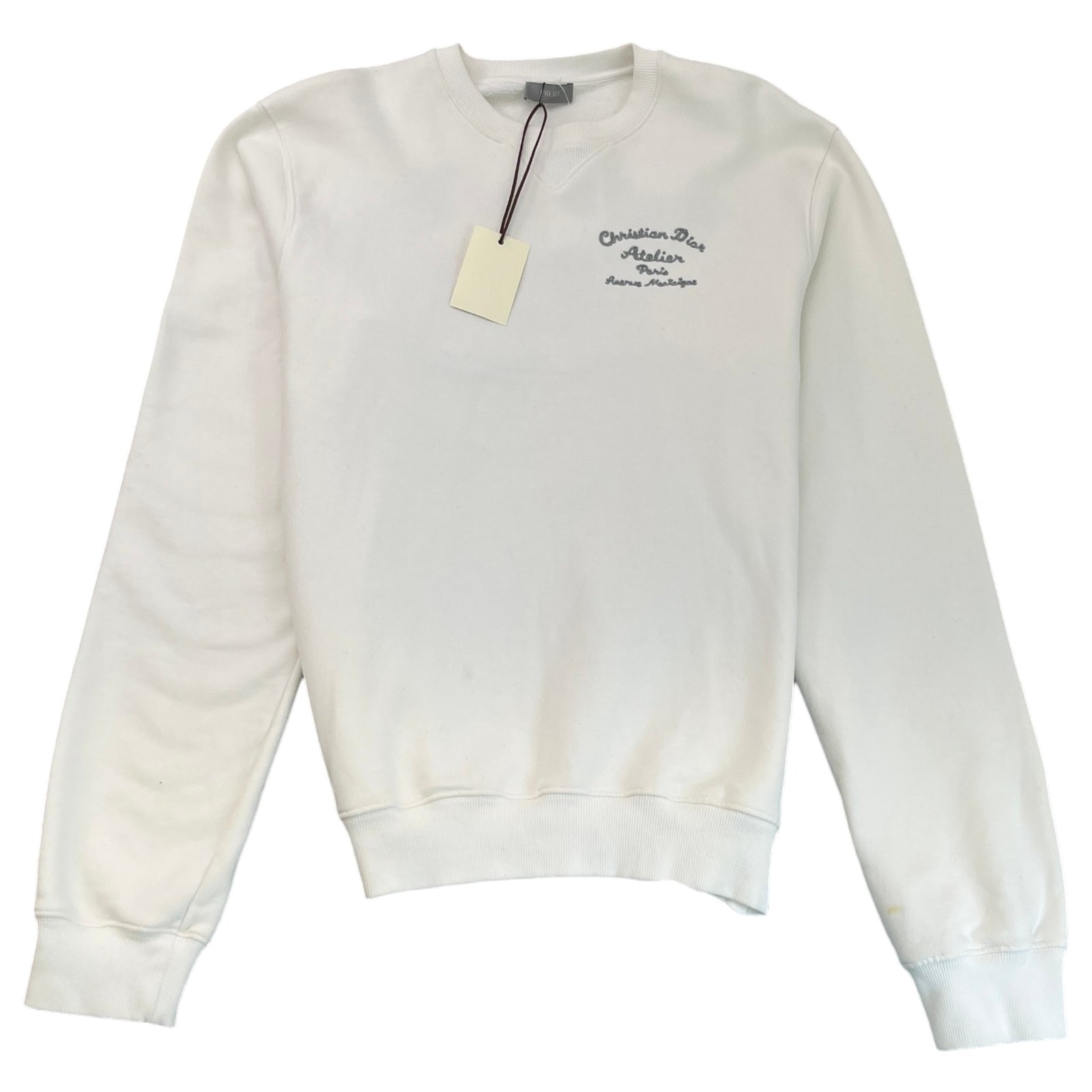 Men's Atelier Sweatshirt White Size XL - Photo 1