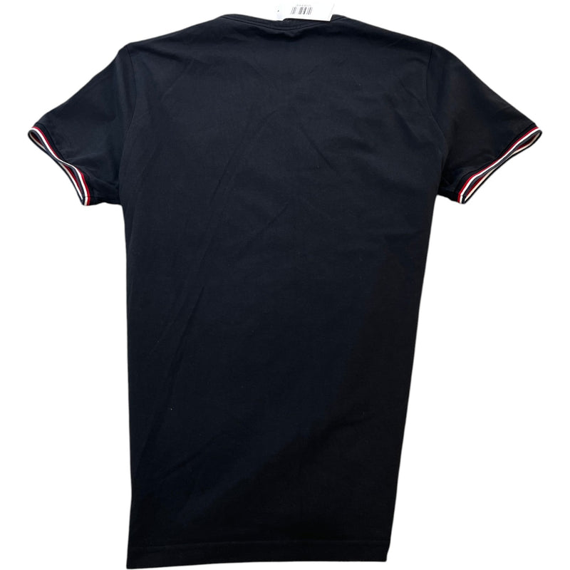 Men's Maglia Slim Fit T-Shirt Black Size XL