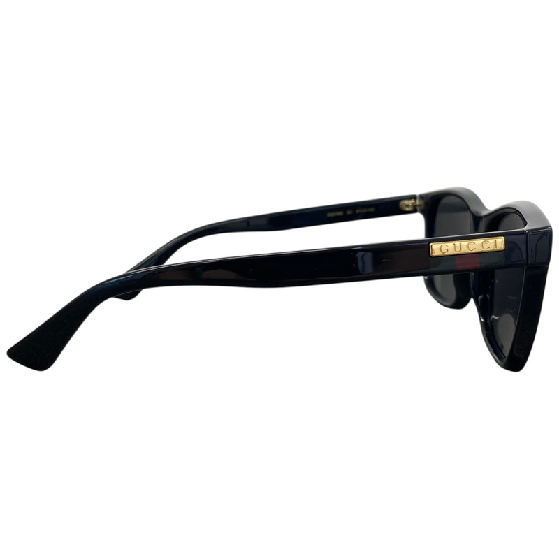 Men's GG0746S Web Square Sunglasses Black