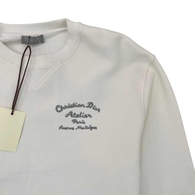 Men's Atelier Sweatshirt White Size XL