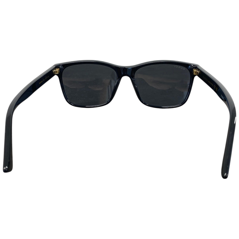 Men's GG0746S Web Square Sunglasses Black