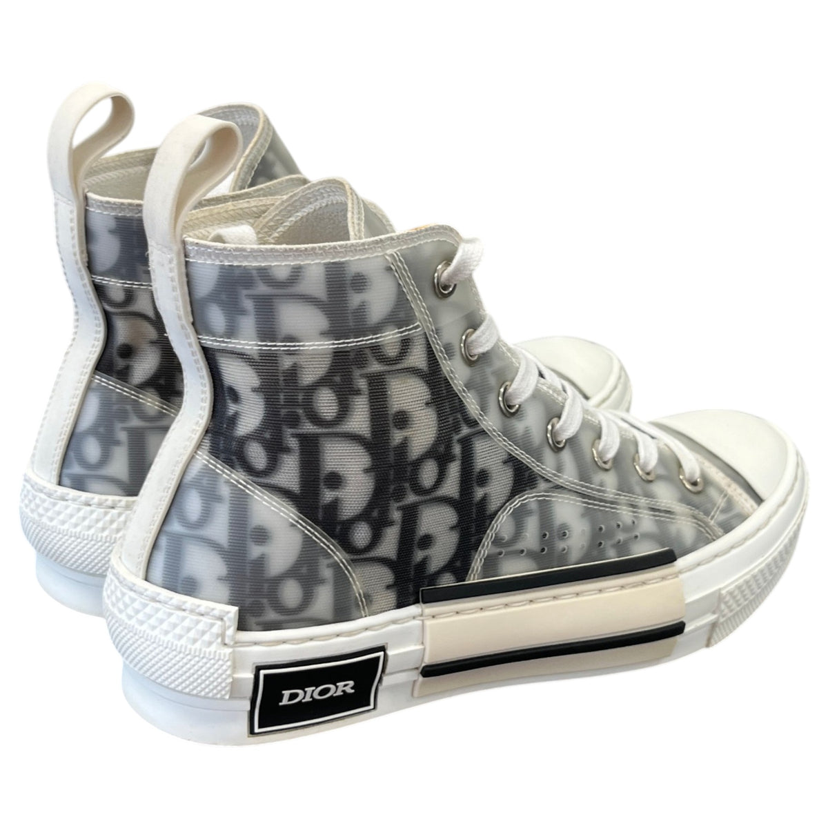 Women's B23 Oblique High Trainers White Size UK 2 / EU 35 - Photo 8