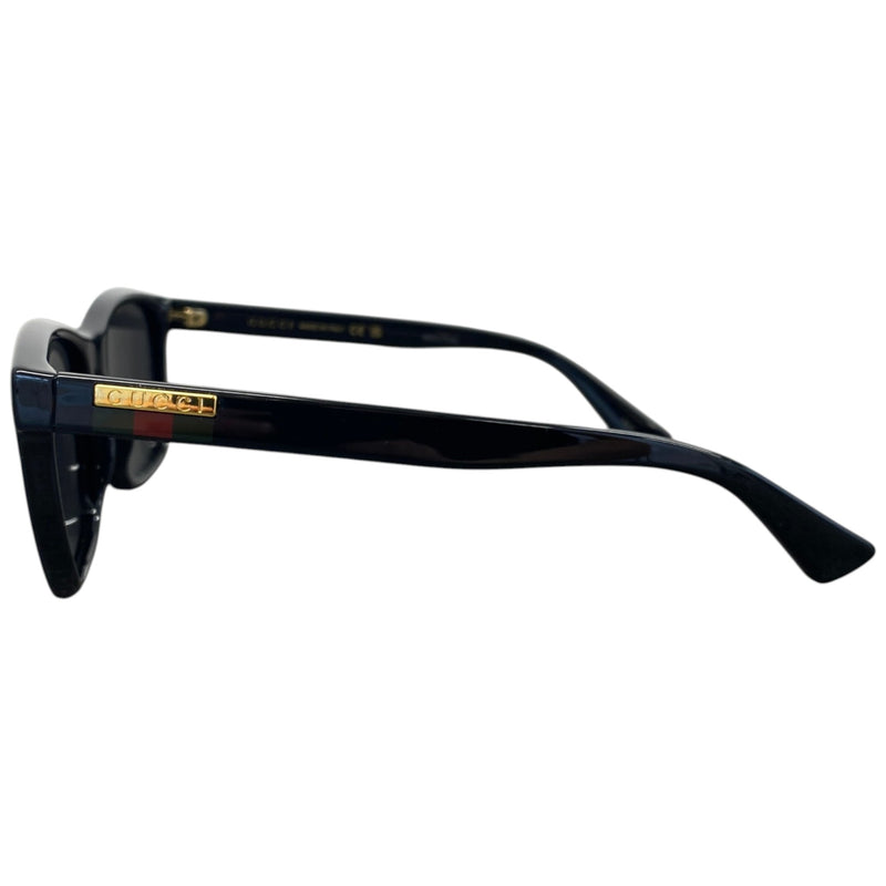 Men's GG0746S Web Square Sunglasses Black