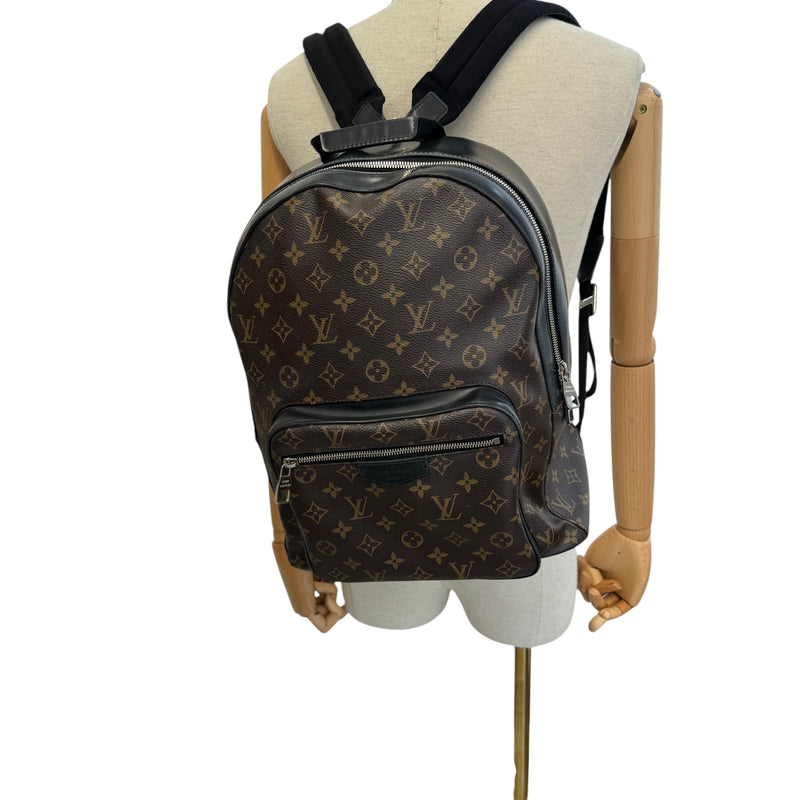 Men's Monogram Macassar Josh Backpack Brown