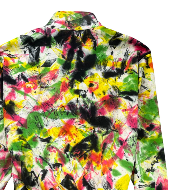 Men's 22Ss Tie Dye Track Jacket Multi-Coloured Size XS