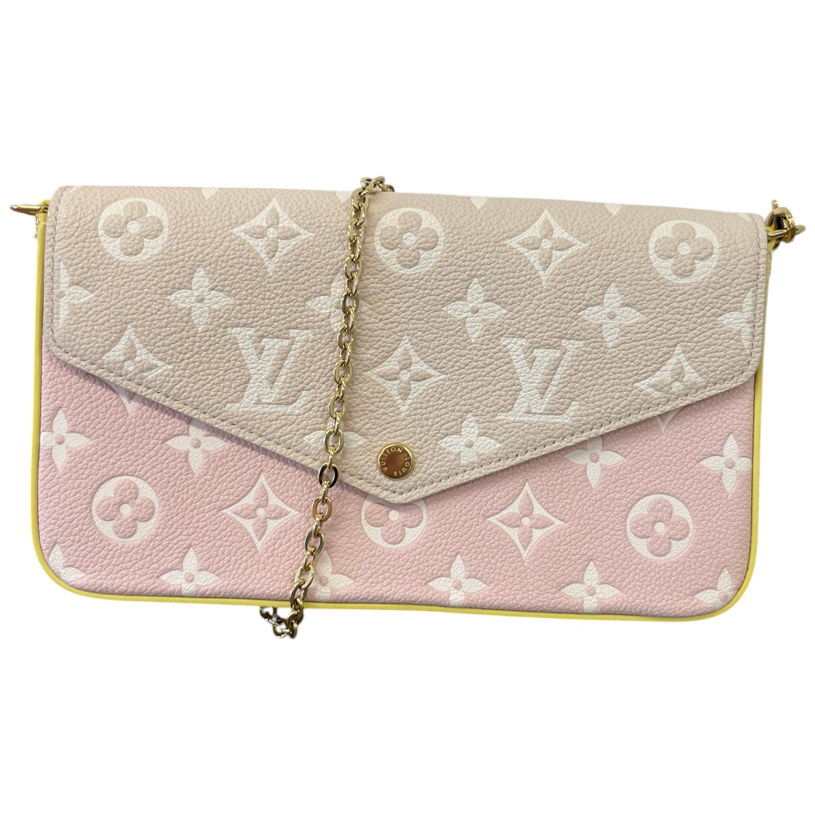 Women's Spring In The City Monogram Empreinte Félicie Pochette Bag Pink - Photo 3