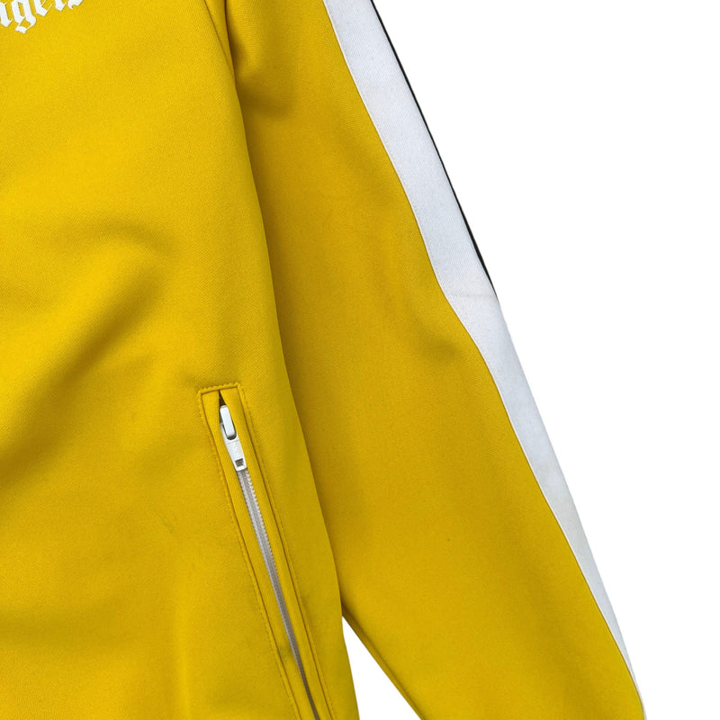Men's Logo Track Jacket Yellow Size S