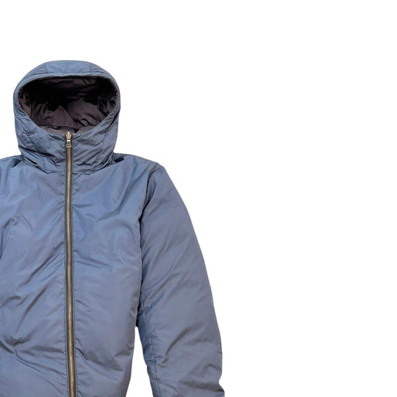 Men's Linear Rosa Reversible Down Jacket Navy Size L