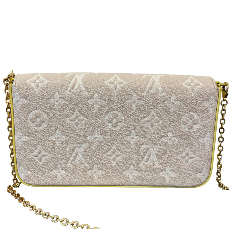 Women's Spring In The City Monogram Empreinte Félicie Pochette Bag Pink