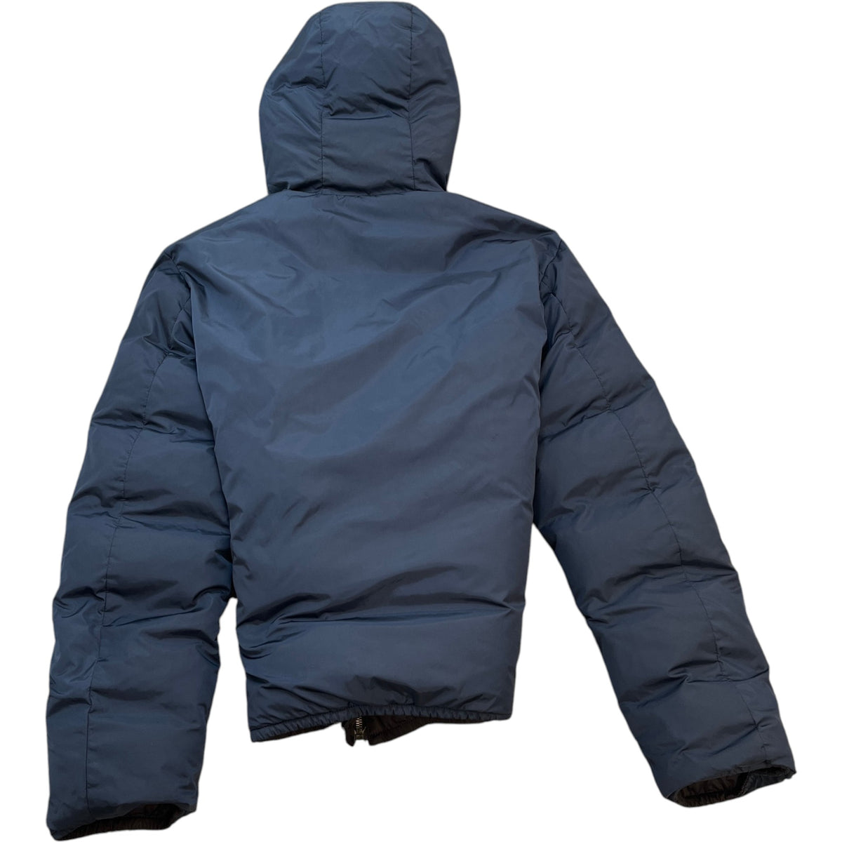 Men's Linear Rosa Reversible Down Jacket Navy Size L - Photo 4