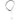 Women's Safety Pin Detail Choker Necklace Black