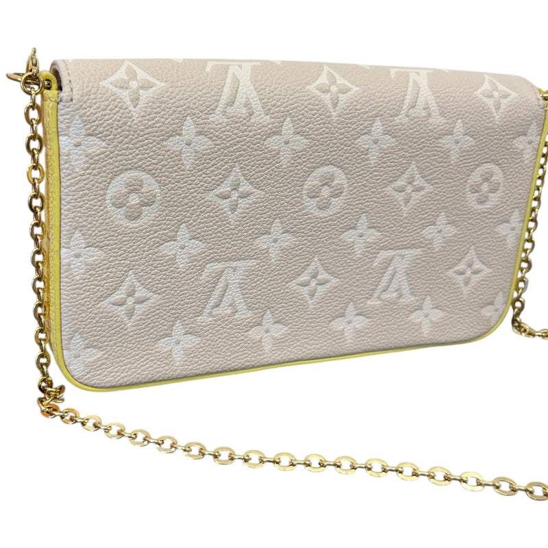 Women's Spring In The City Monogram Empreinte Félicie Pochette Bag Pink