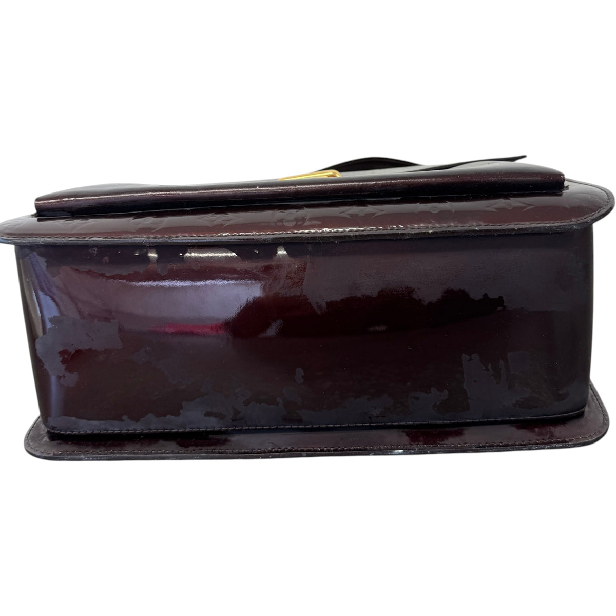 Women's Amarante Monogram Vernis Handbag Purple - Photo 8