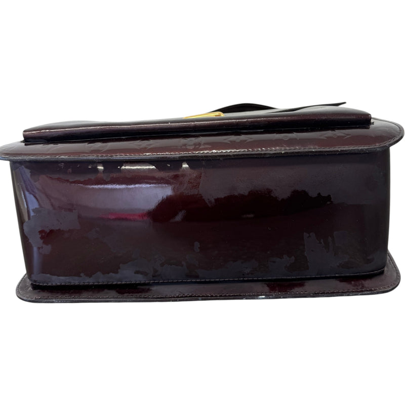 Women's Amarante Monogram Vernis Handbag Purple