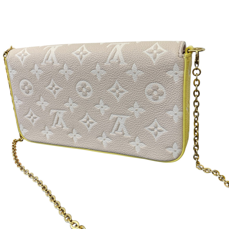 Women's Spring In The City Monogram Empreinte Félicie Pochette Bag Pink