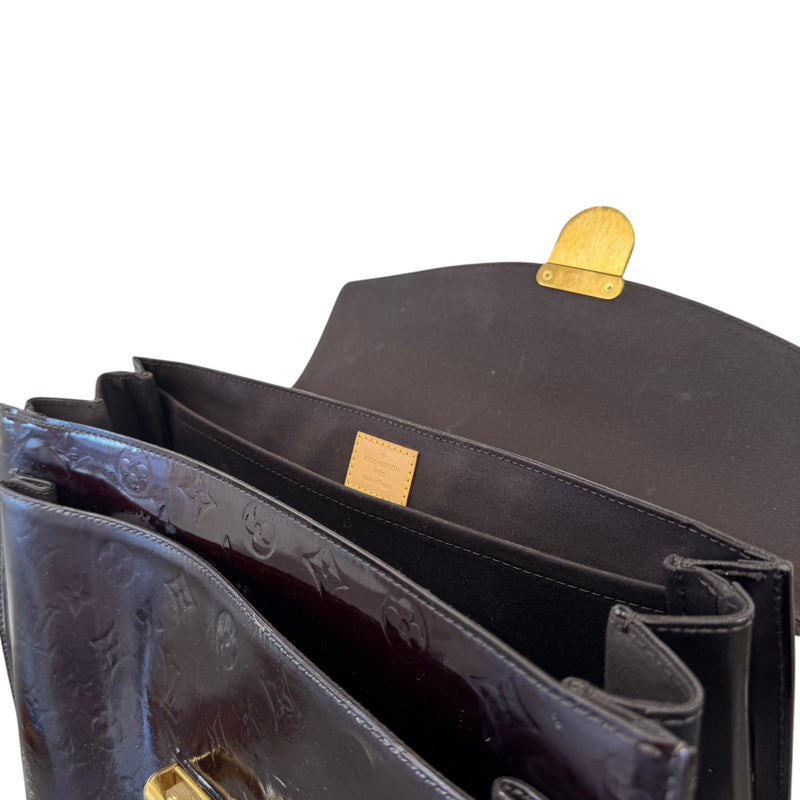 Women's Amarante Monogram Vernis Handbag Purple