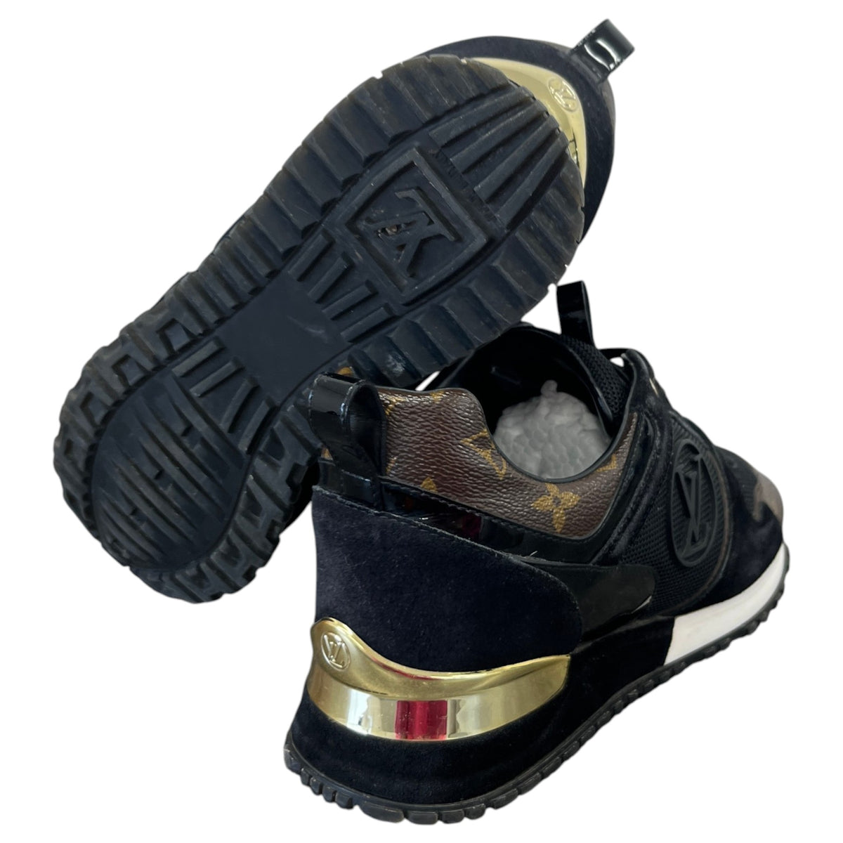Women's Run Away Low Trainers Black Size UK 5.5 / EU 38.5 - Photo 10