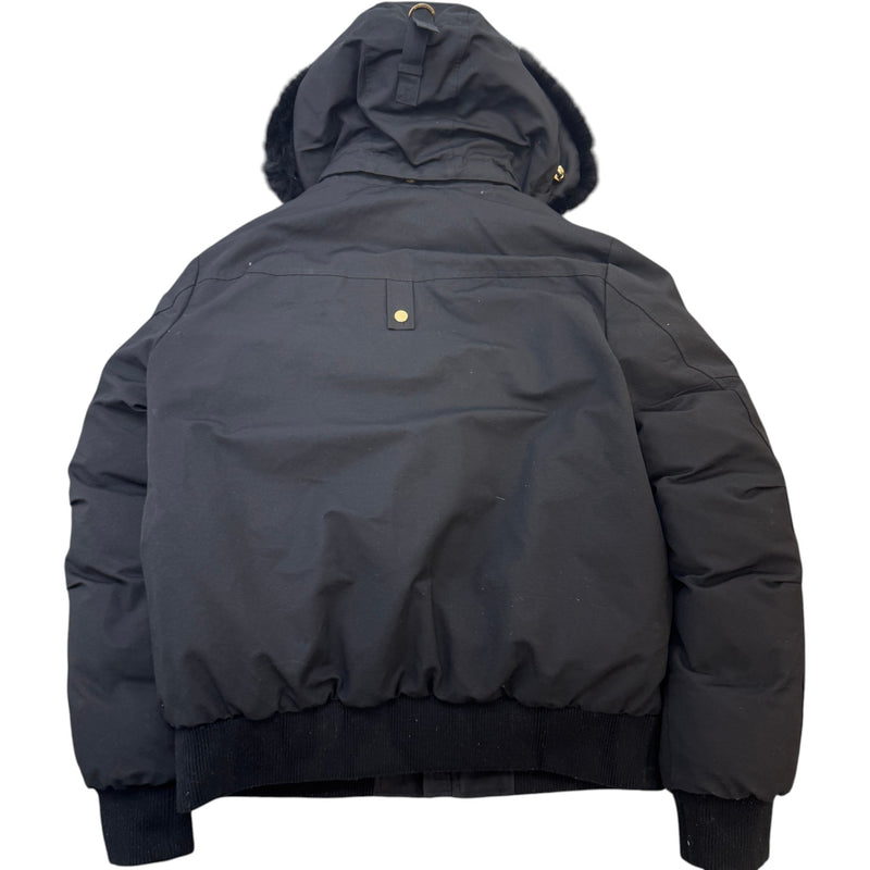 Men's Gold Series Ballistic Bomber Down Jacket Black Size L