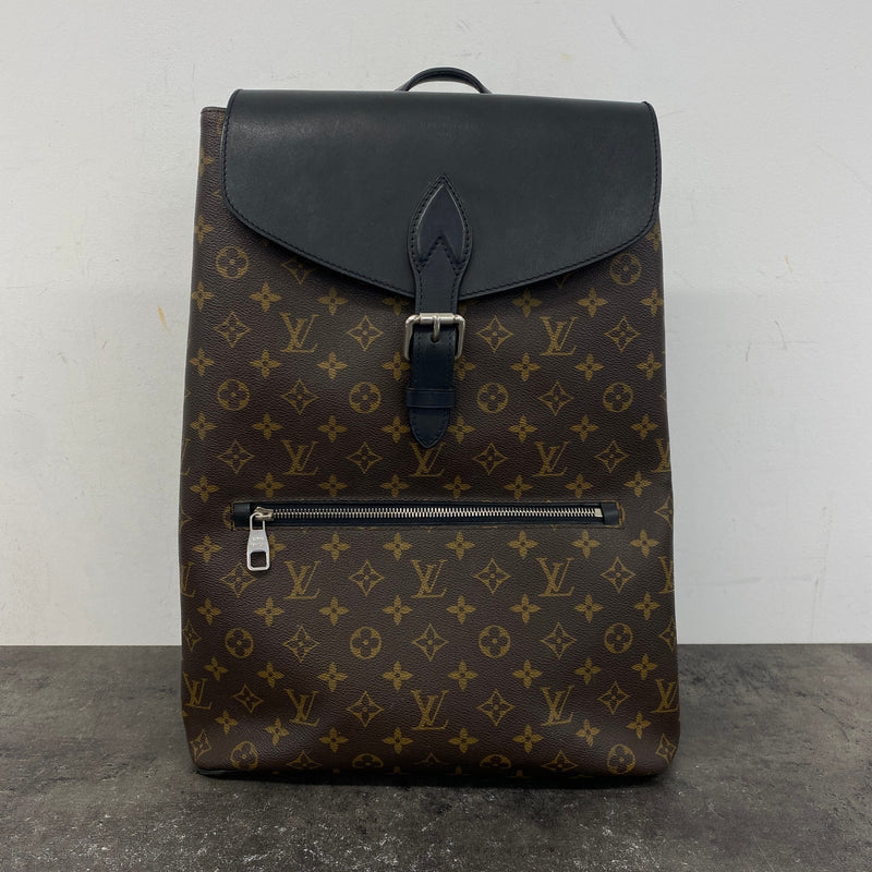 Men's Monogram Macassar Palk Backpack Brown
