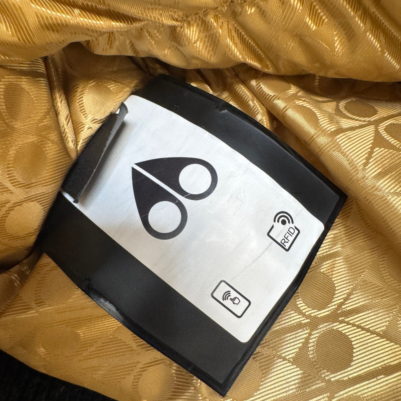 Men's Gold Series Ballistic Bomber Down Jacket Black Size L