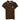 Women's Maglia Polo Shirt Brown Size M