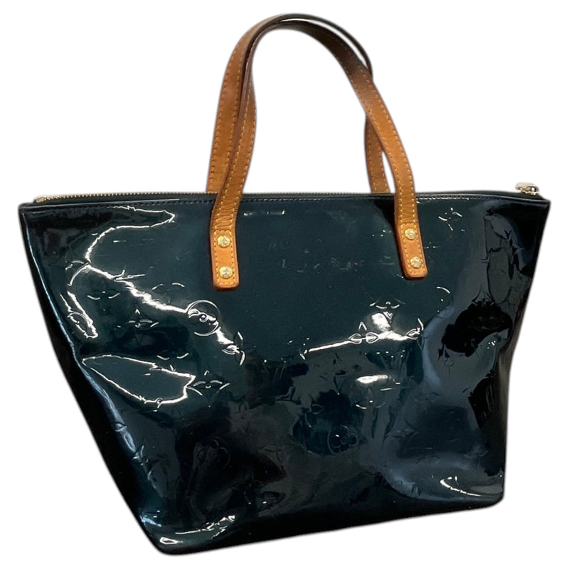 Women's Vernis Leather Bellevue PM Handbag Green