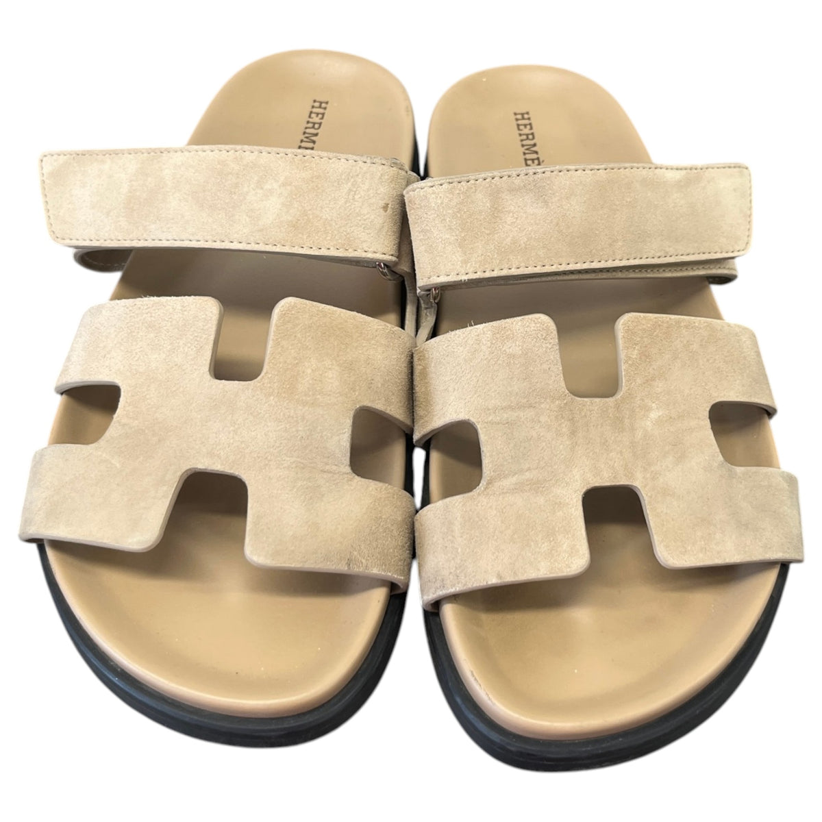 Women's Chypre Sandals Beige Size UK 5.5 / EU 38.5 - Photo 6