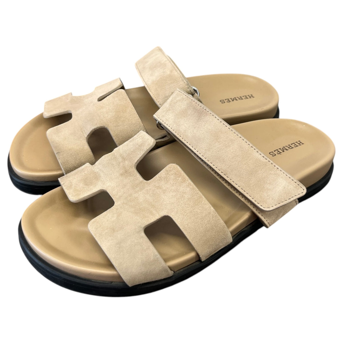 Women's Chypre Sandals Beige Size UK 5.5 / EU 38.5 - Photo 9