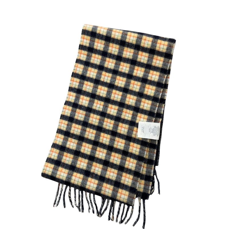 Women's GG Supreme Check Print Scarf Navy