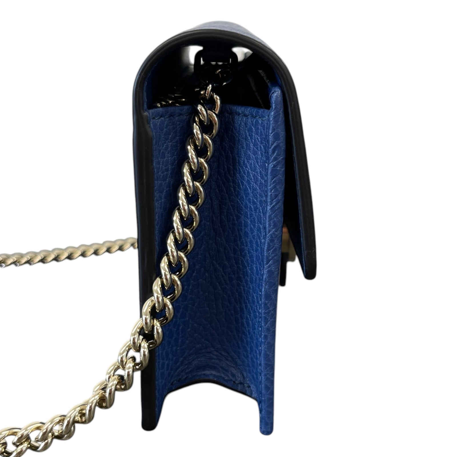 Women's Interlocking G Bag Blue - Photo 6
