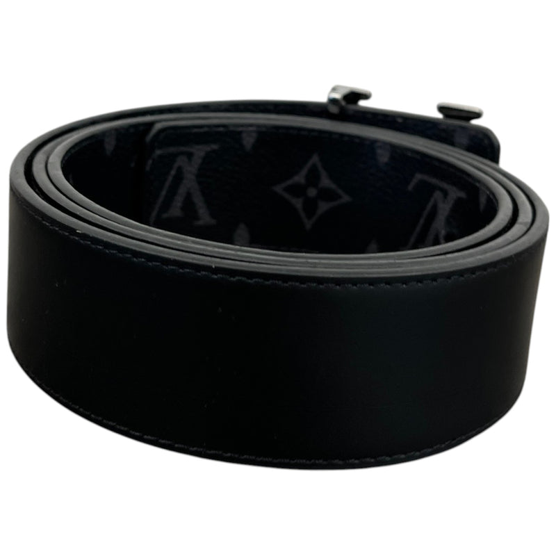 Men's LV Reversible Monogram Eclipse Belt Black Size 34"