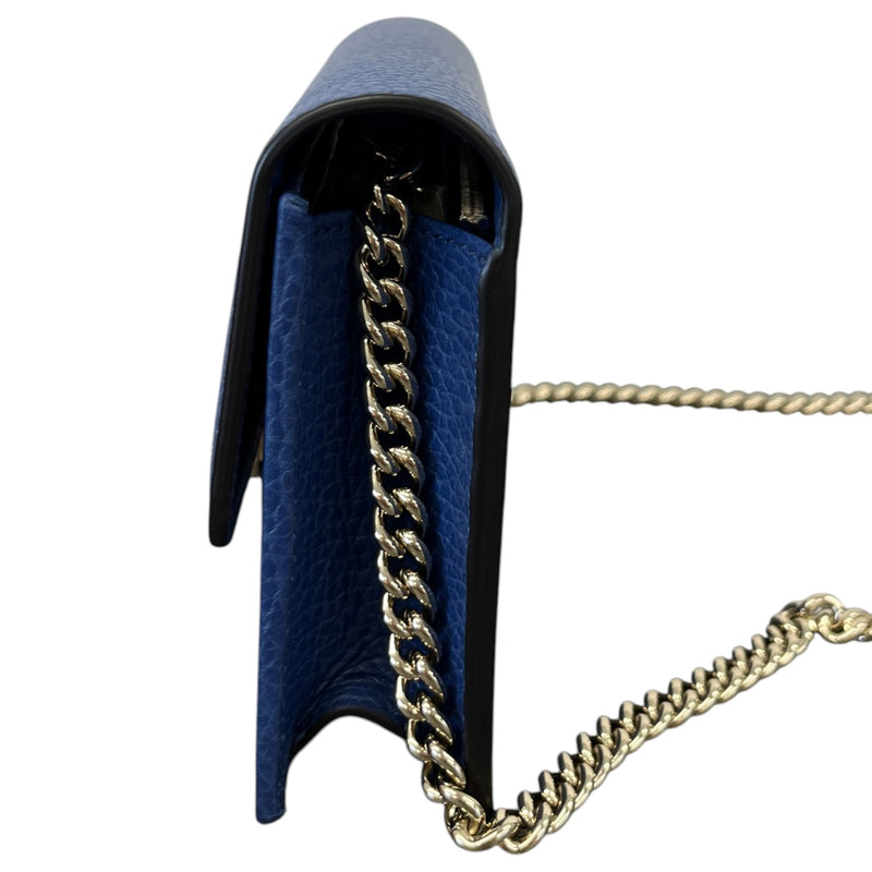 Women's Interlocking G Bag Blue