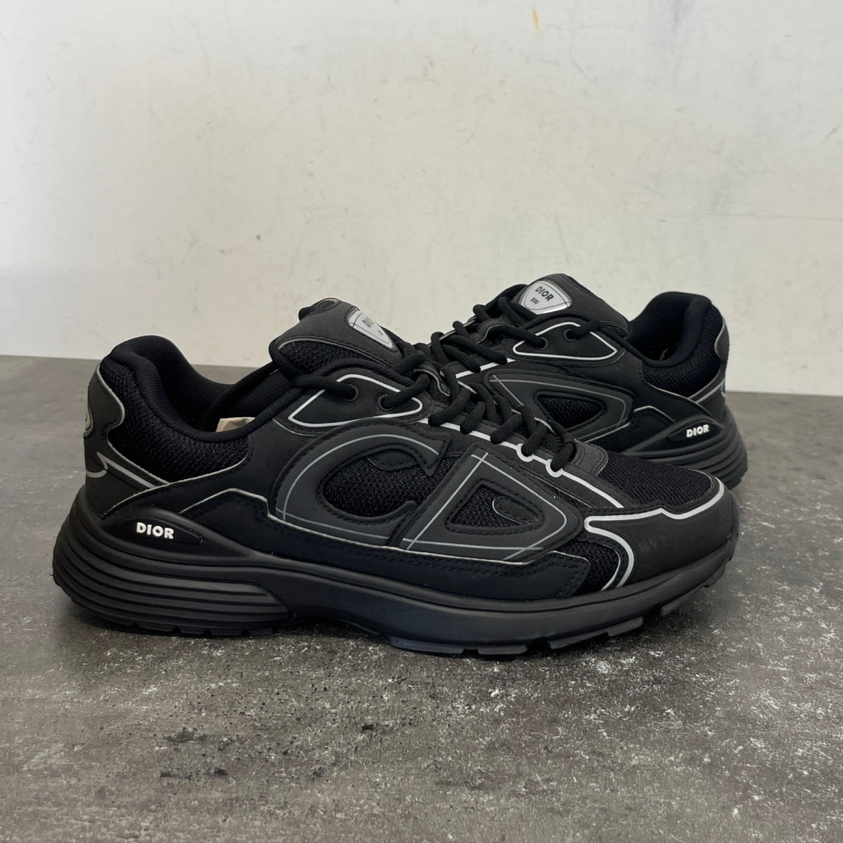 Men's B30 Low Trainers Black Size UK 9 / EU 43 - Photo 12