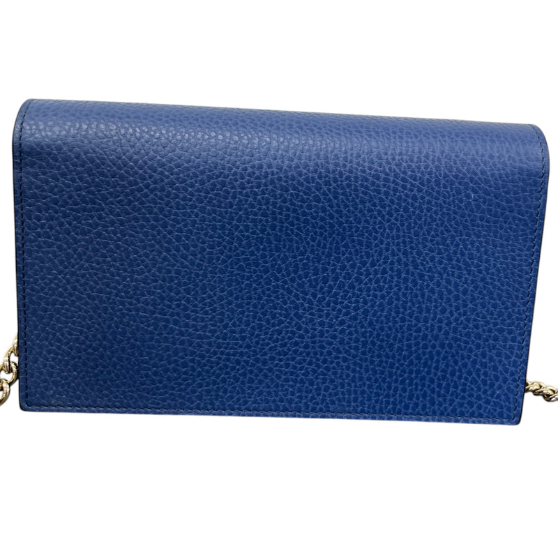 Women's Interlocking G Bag Blue