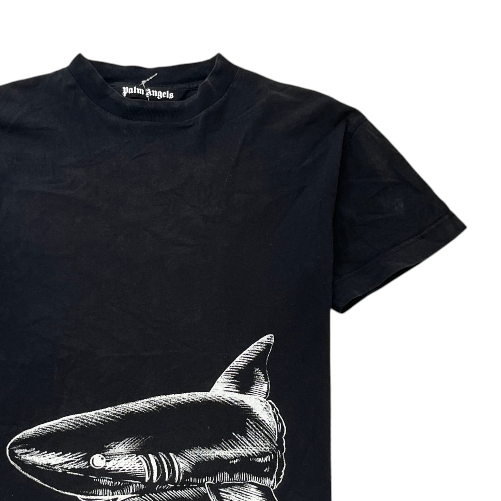 Men's Broken Shark T-Shirt Black Size S - Photo 3