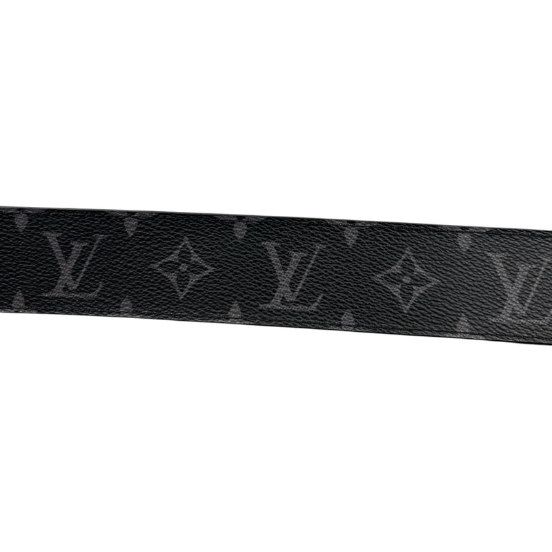 Men's LV Reversible Monogram Eclipse Belt Black Size 34"