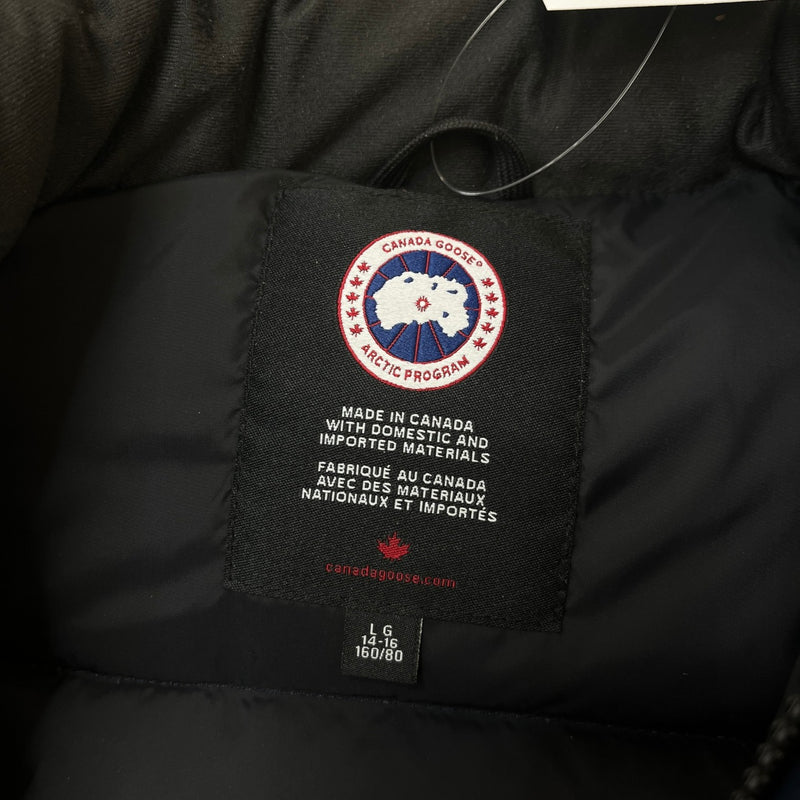 Men's Junior Freestyle Crew Vest Gilet Navy Size Age 14-16