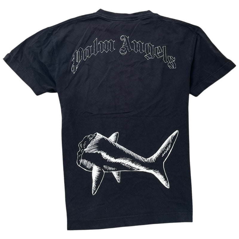 Men's Broken Shark T-Shirt Black Size S