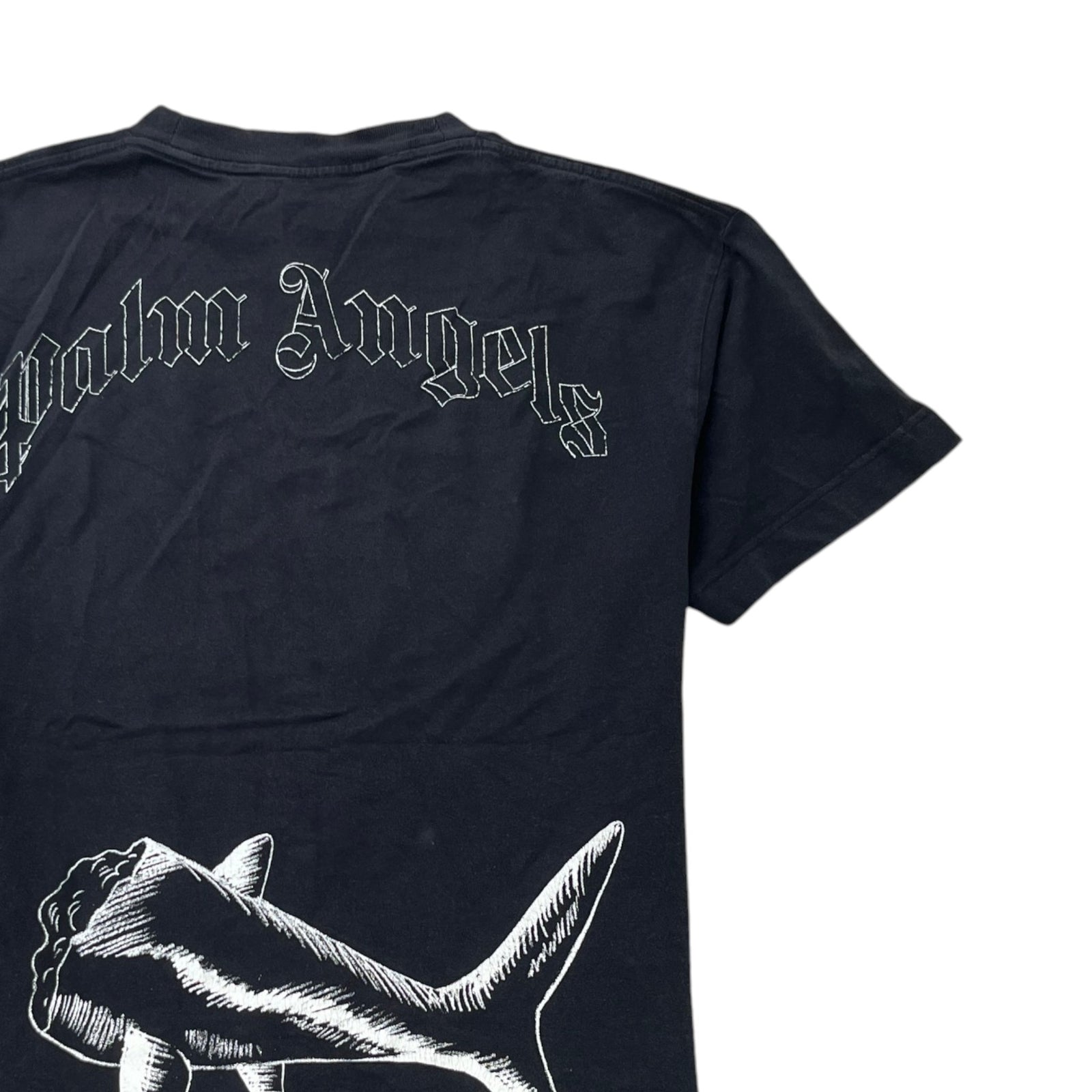 Men's Broken Shark T-Shirt Black Size S - Photo 4