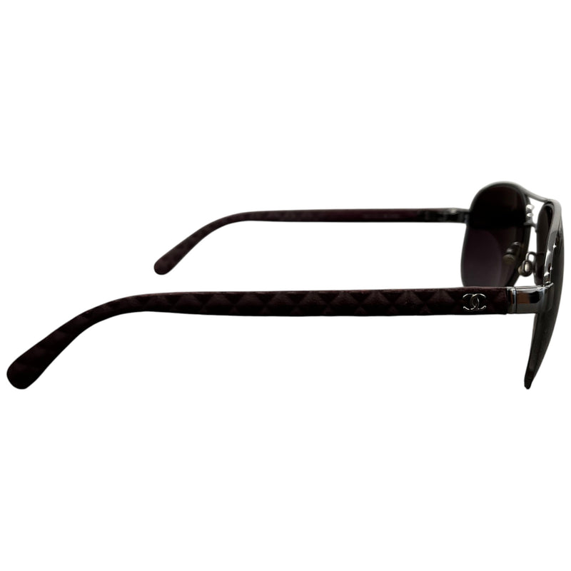Women's Aviator 4204 Sunglasses Burgundy