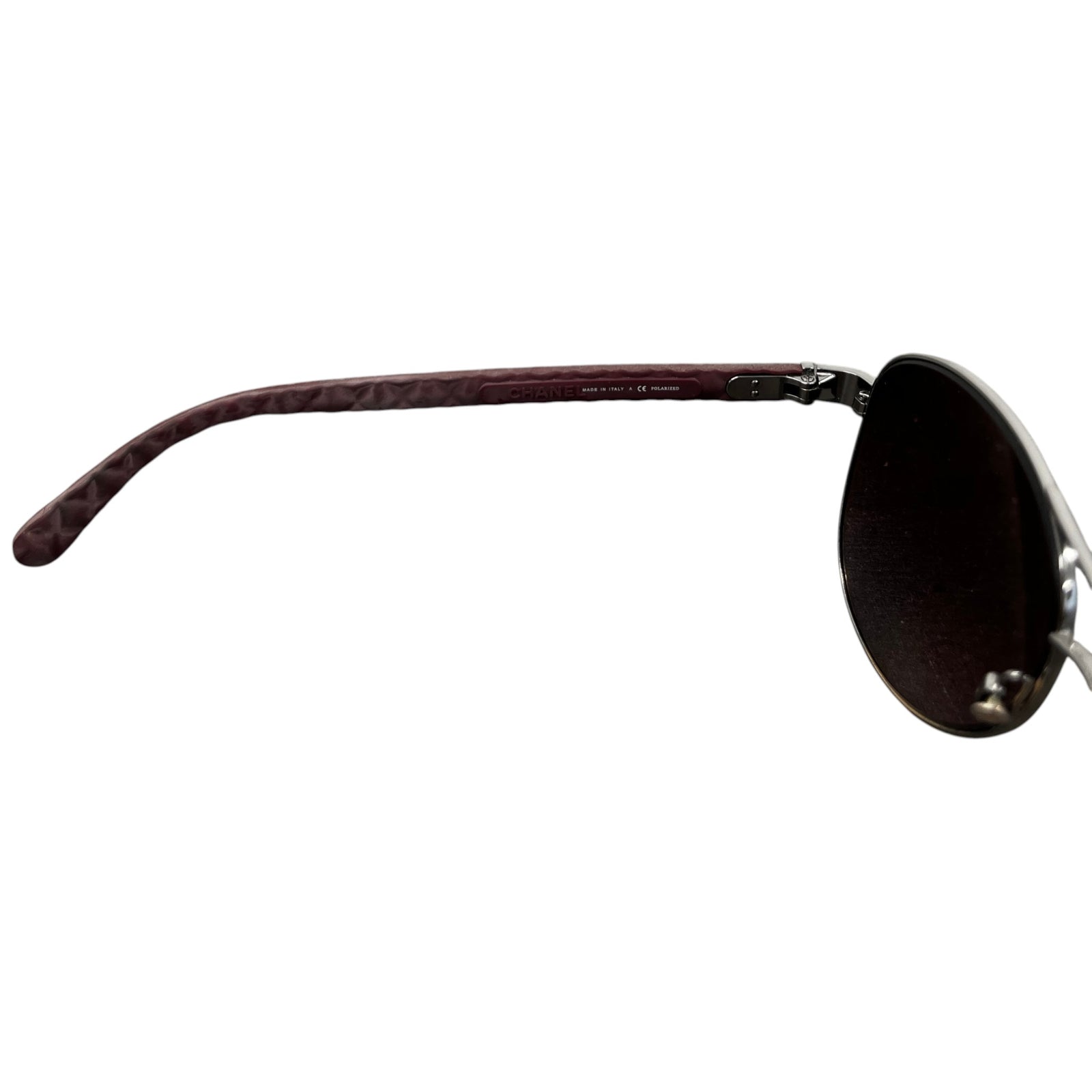 Women's Aviator 4204 Sunglasses Burgundy - Photo 7