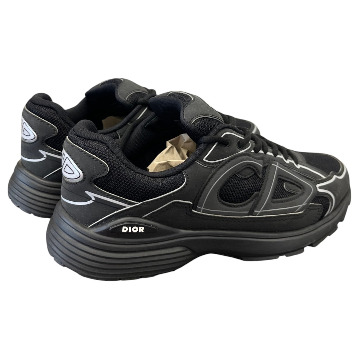 Men's B30 Low Trainers Black Size UK 9 / EU 43 - Photo 8
