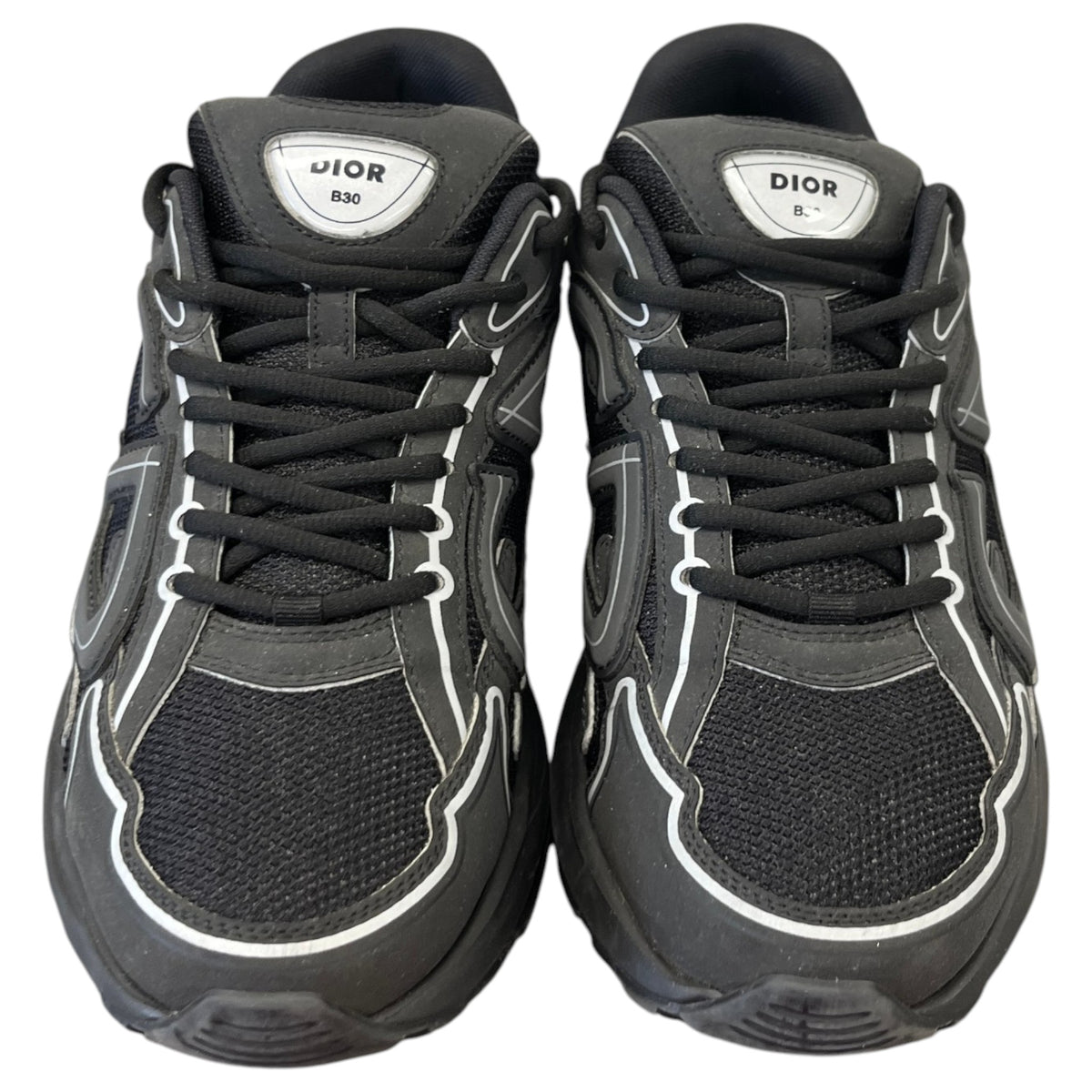 Men's B30 Low Trainers Black Size UK 9 / EU 43 - Photo 6
