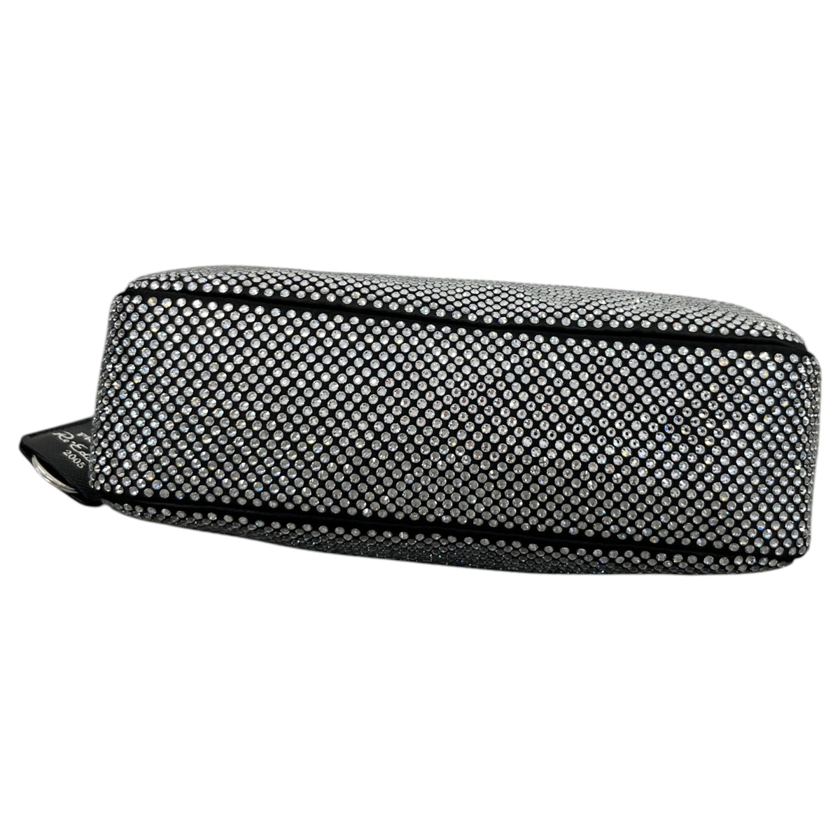Women's Crystal Embellished Re-Edition 2005 Handbag Black - Photo 10