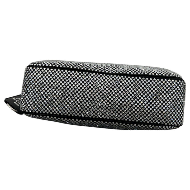 Women's Crystal Embellished Re-Edition 2005 Handbag Black
