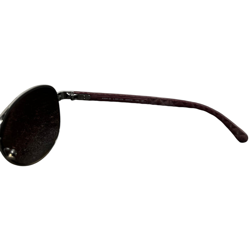 Women's Aviator 4204 Sunglasses Burgundy